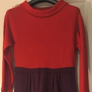 Boden Colorblock knit dress  2P